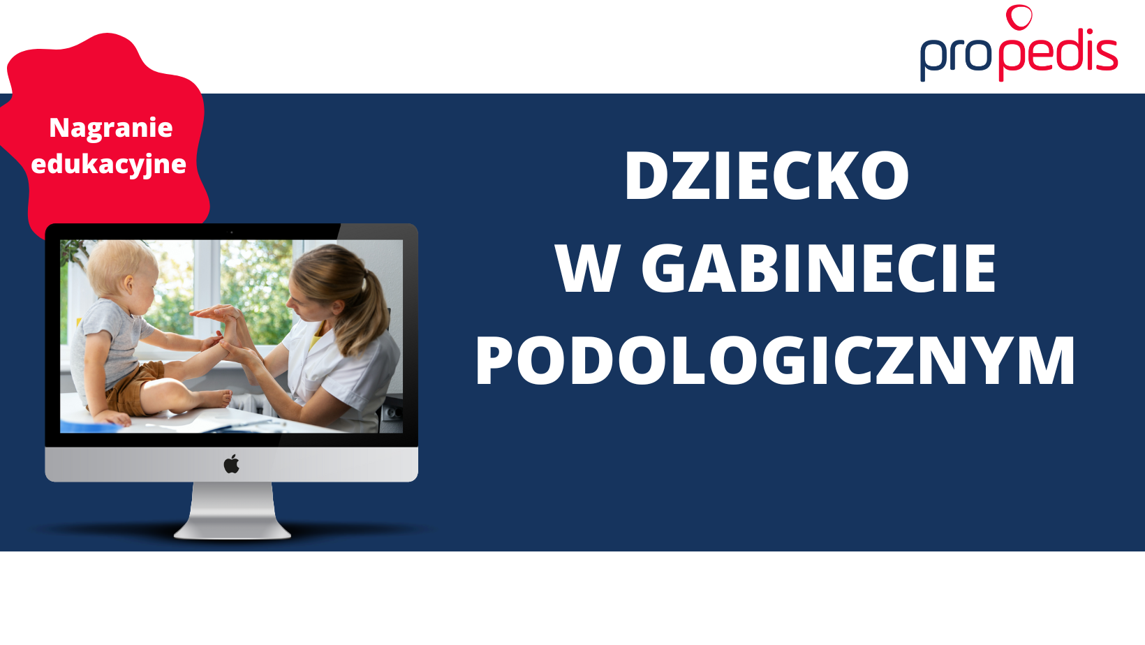 Dziecko w gabinecie podologicznym